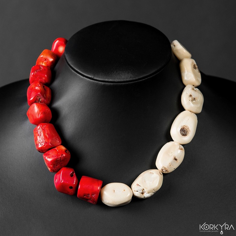 DR125 - RED AND WHITE CORAL -20%