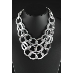 KM016B - SILVER METAL LINKS AND CHAINS